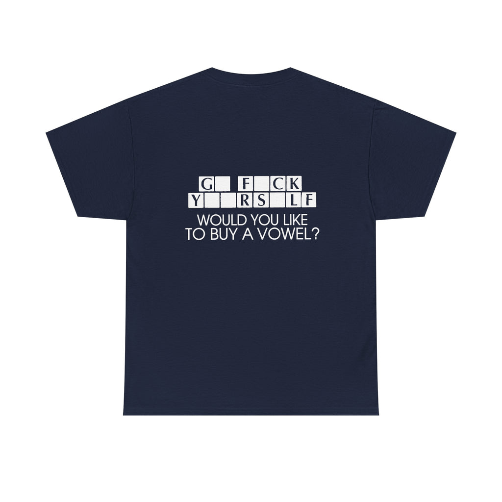Ted's Classic Collection Buy a Vowel shirt