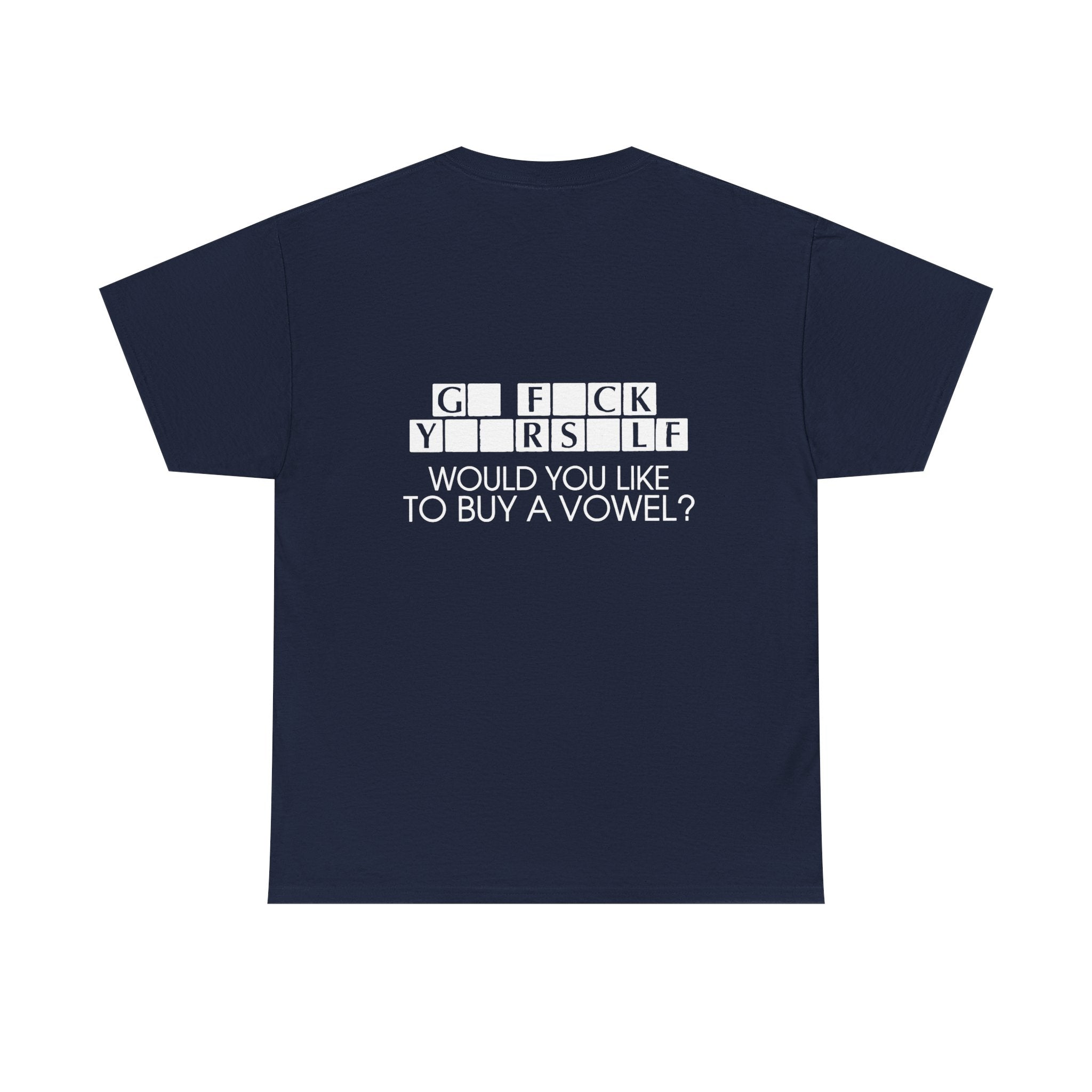 Ted's Classic Collection Buy a Vowel shirt