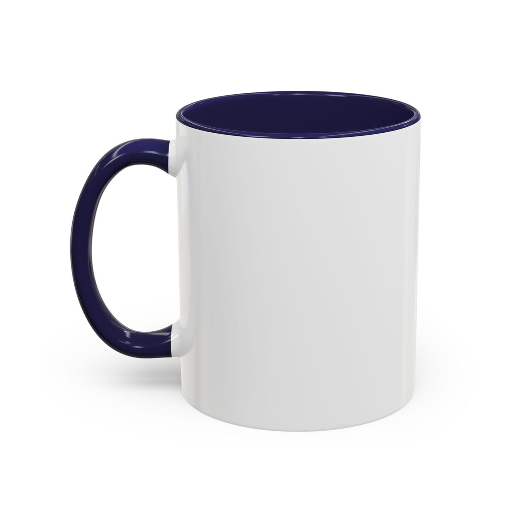 Accent Coffee Mug — "Would You Like to Buy a Vowel?" Crossword Joke Mug (Black Accent)