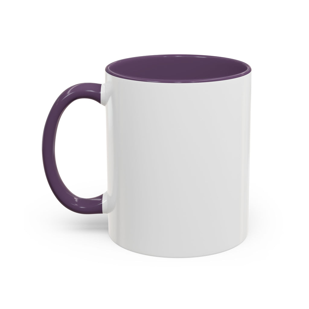 Accent Coffee Mug — "Would You Like to Buy a Vowel?" Crossword Joke Mug (Black Accent)