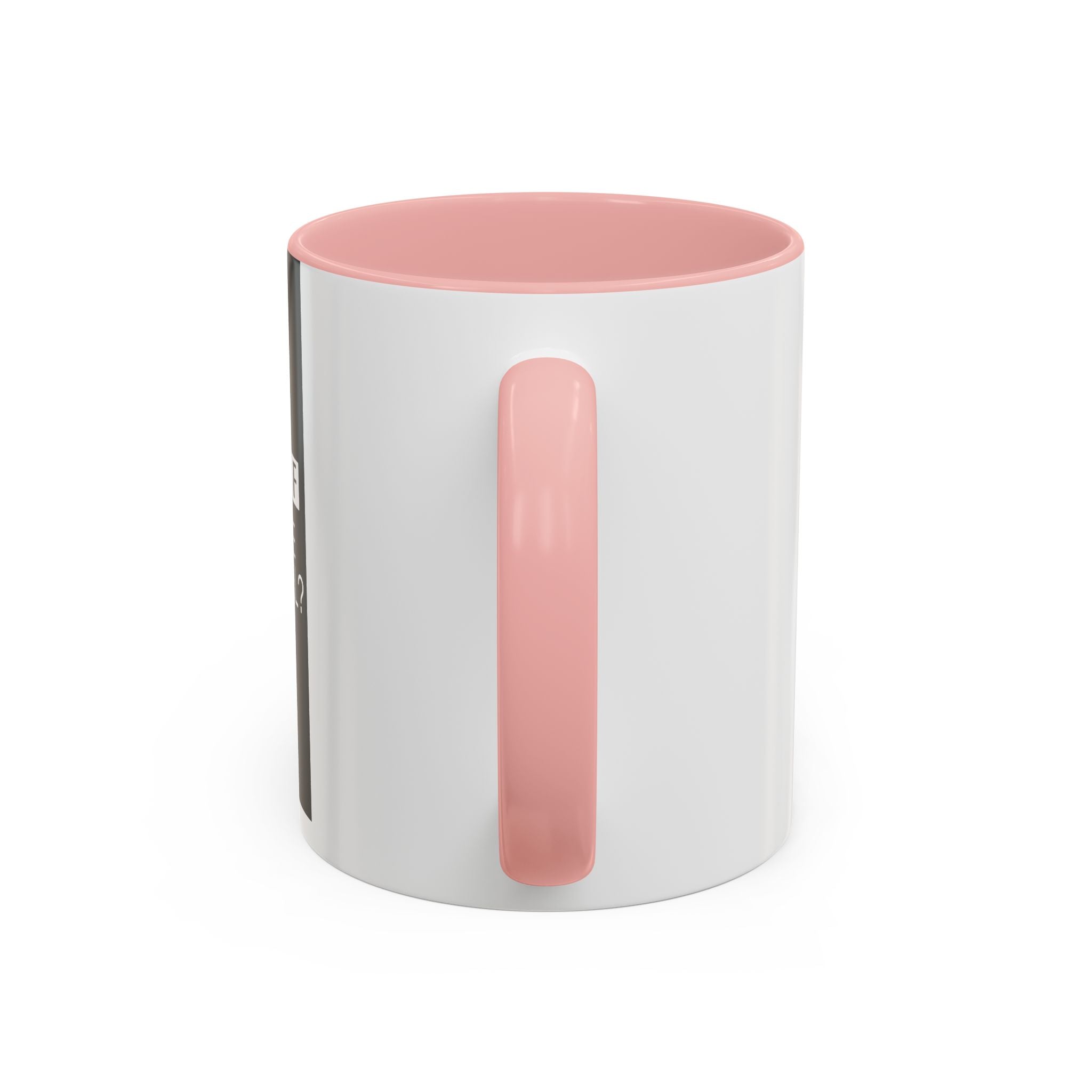 Accent Coffee Mug — "Would You Like to Buy a Vowel?" Crossword Joke Mug (Black Accent)