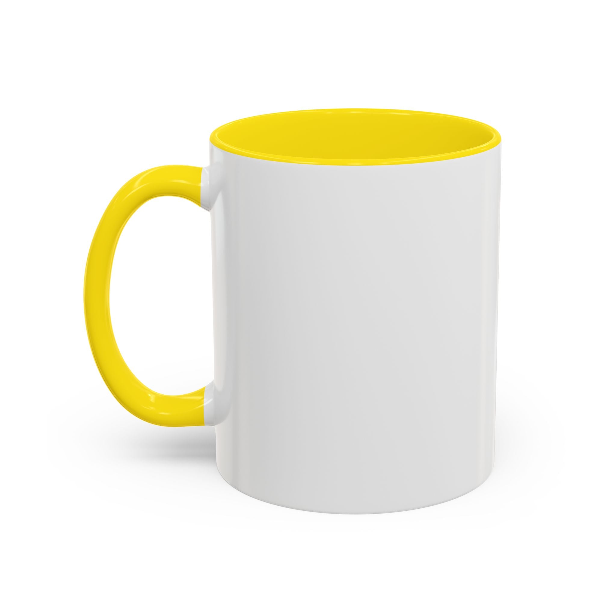 Accent Coffee Mug — "Would You Like to Buy a Vowel?" Crossword Joke Mug (Black Accent)
