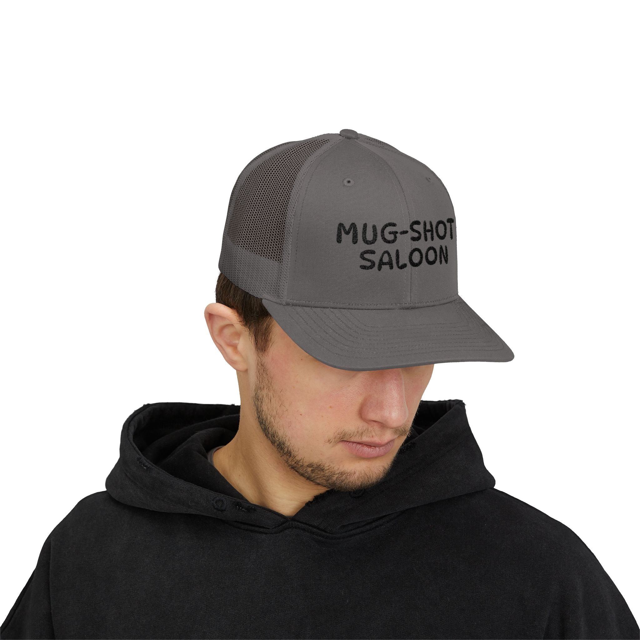 Trucker Cap — "Mug-Shot Saloon" Classic