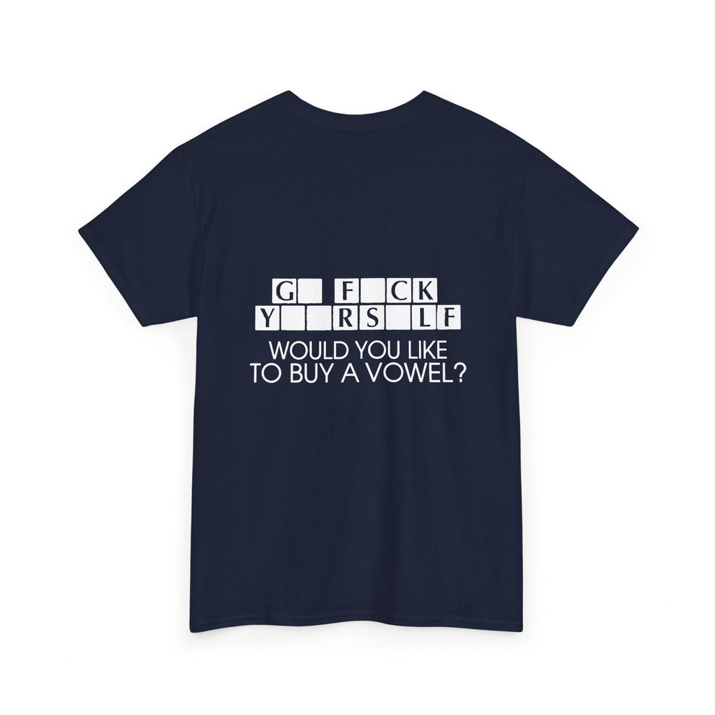 Ted's Classic Collection Buy a Vowel shirt