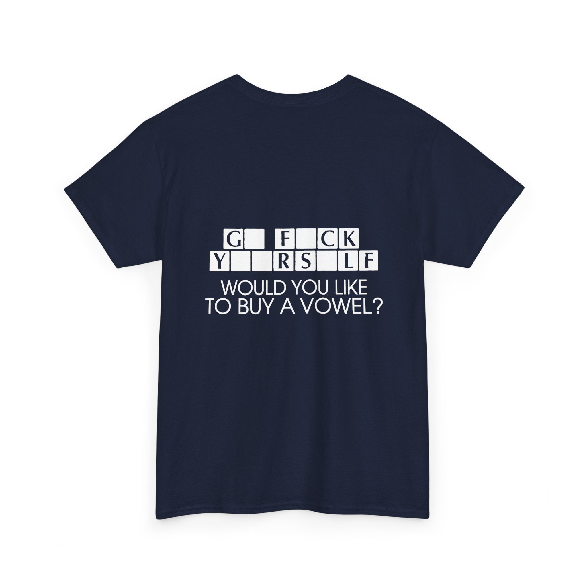 Ted's Classic Collection Buy a Vowel shirt