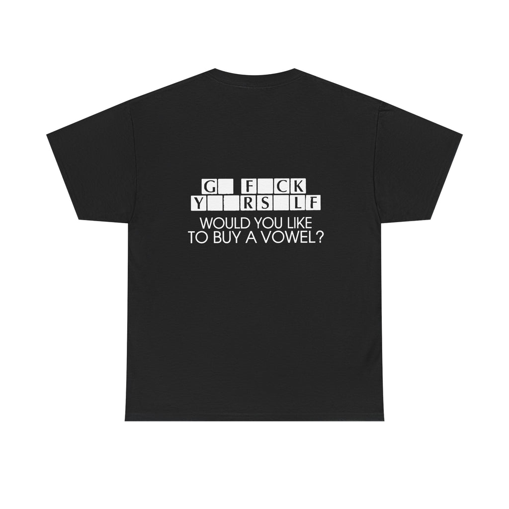 Ted's Classic Collection Buy a Vowel shirt