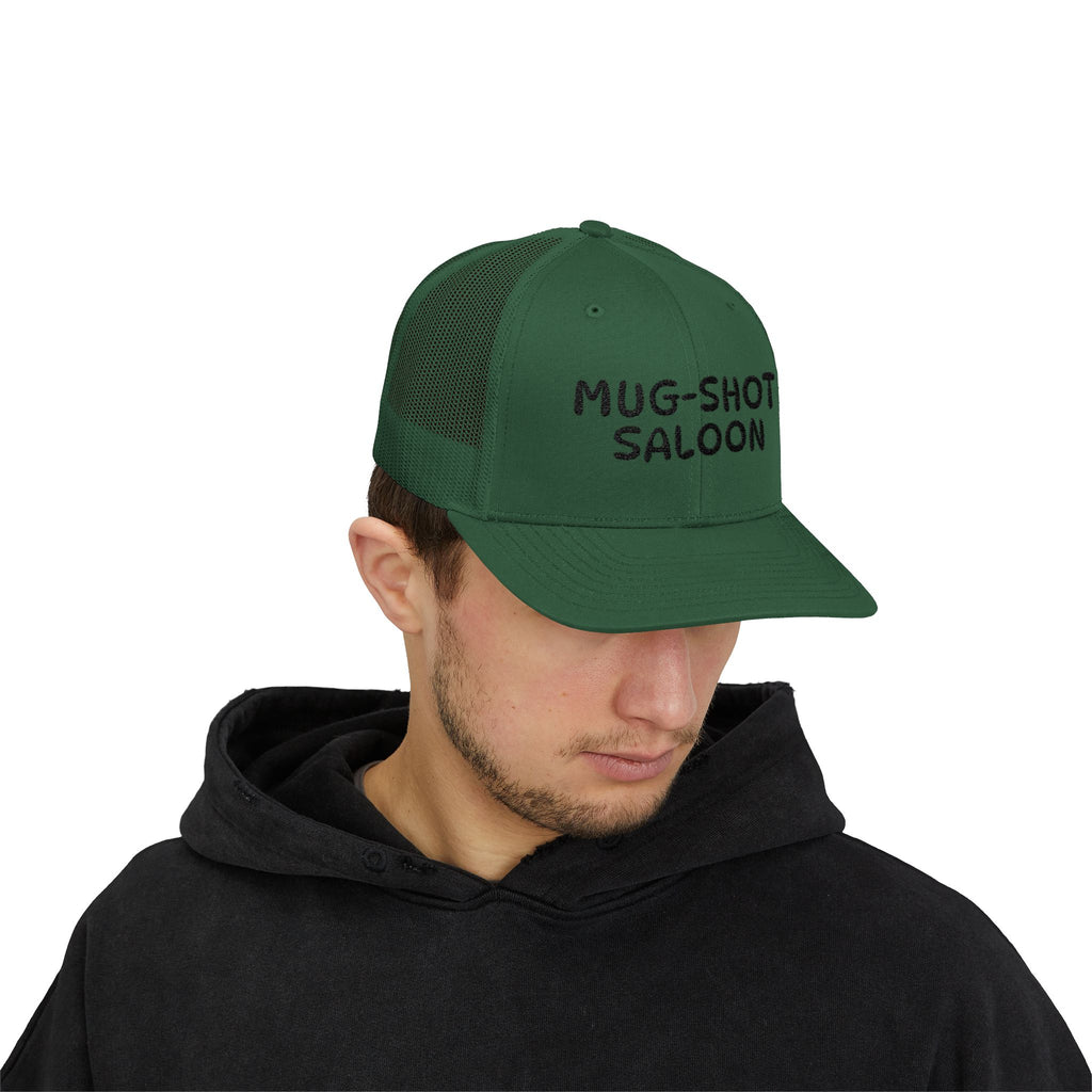 Trucker Cap — "Mug-Shot Saloon" Classic