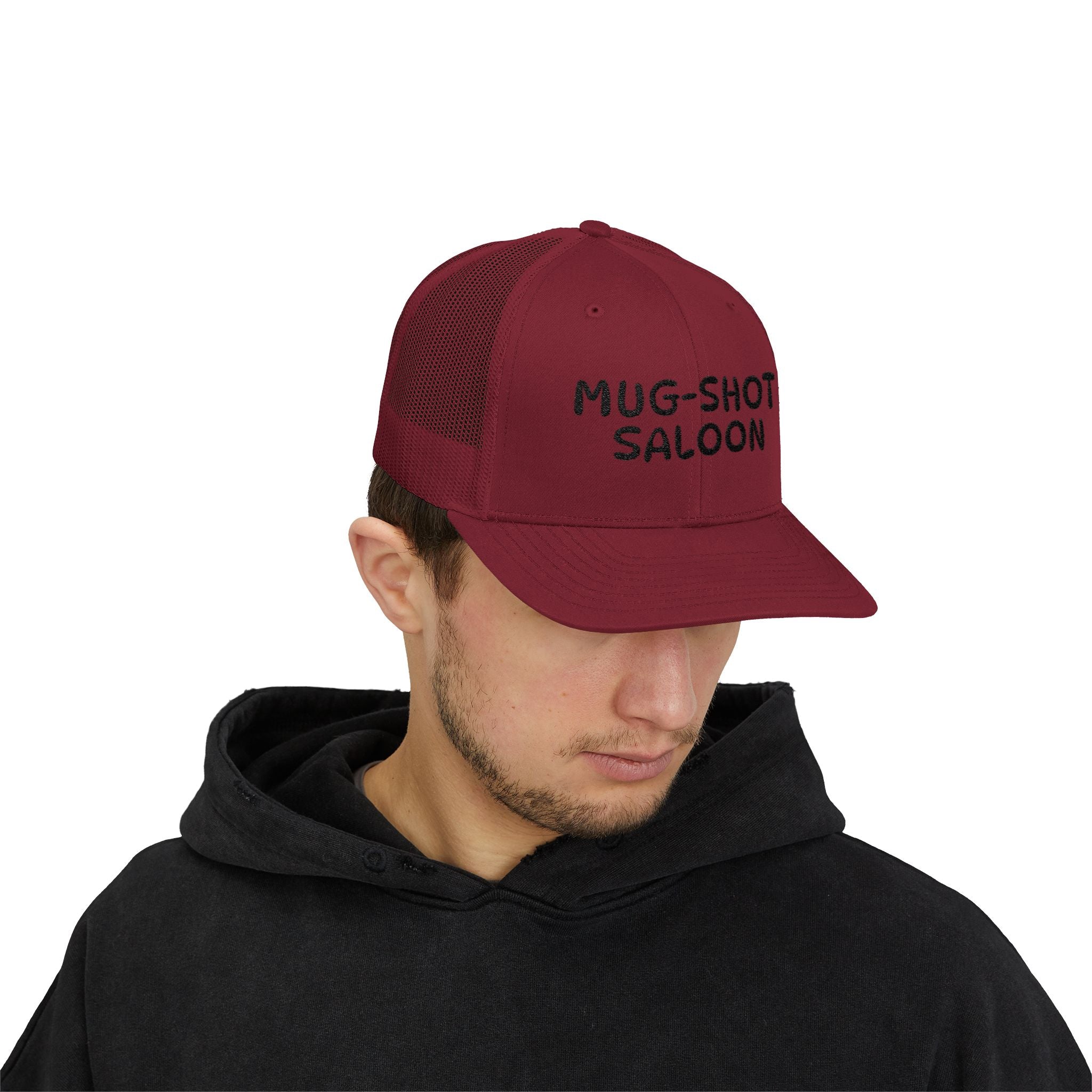 Trucker Cap — "Mug-Shot Saloon" Classic
