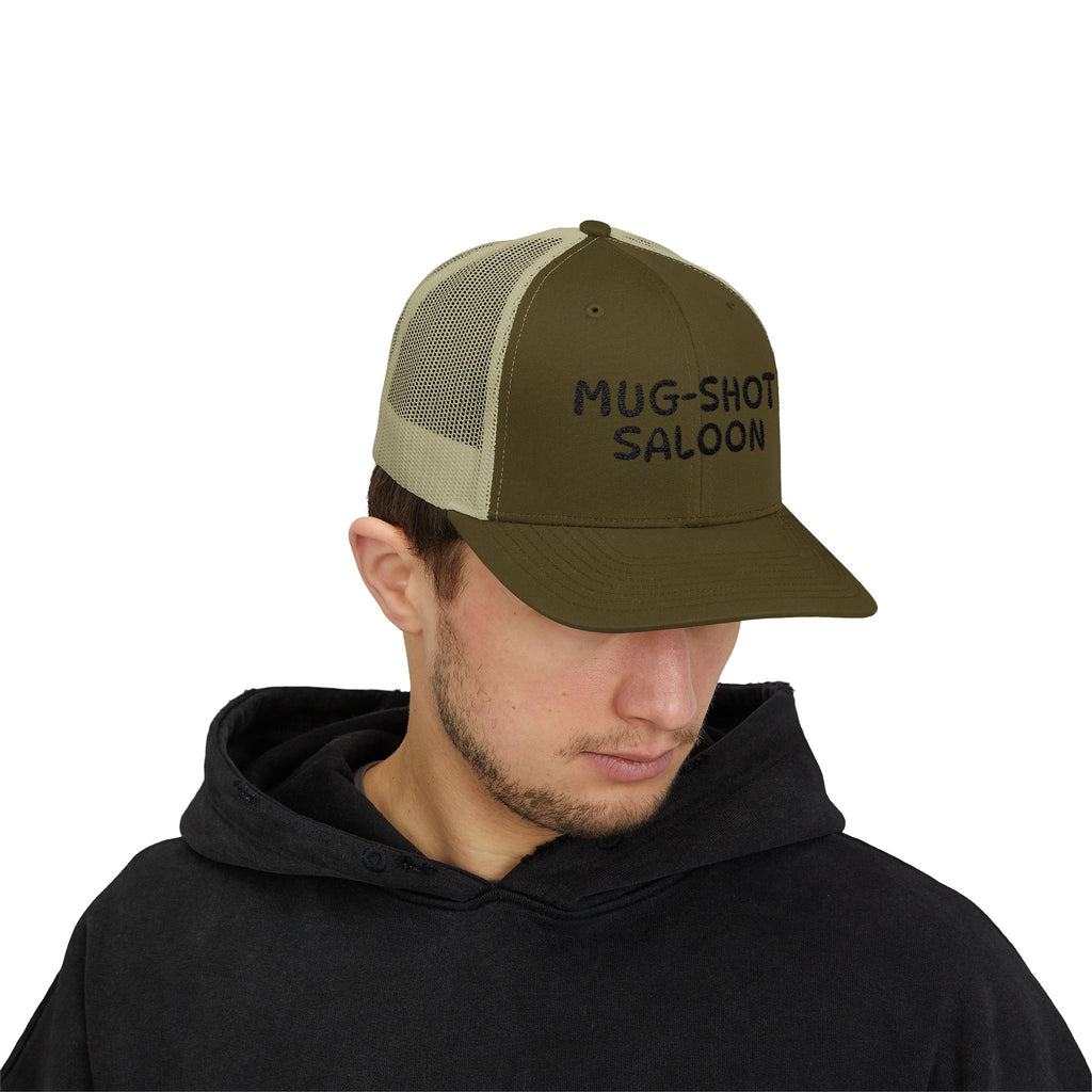 Trucker Cap — "Mug-Shot Saloon" Classic